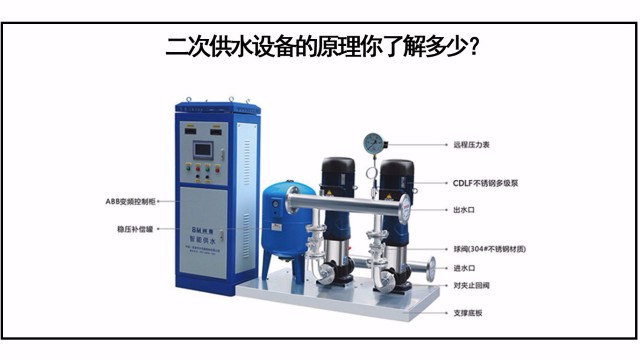 二次供水設(shè)備的原理你了解多少？